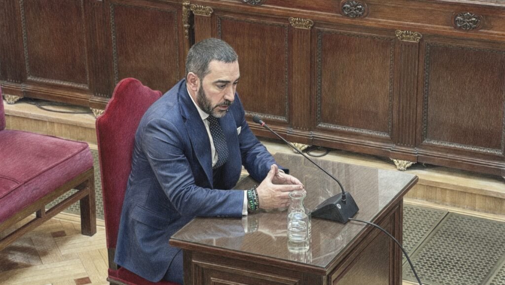 Víctor de Aldama declarando en el Tribunal Supremo por el caso Koldo