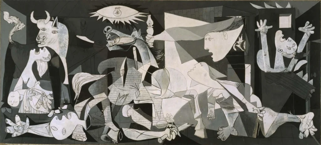 Guernica de Pablo Picasso en el Museo Reina Sofía de Madrid
