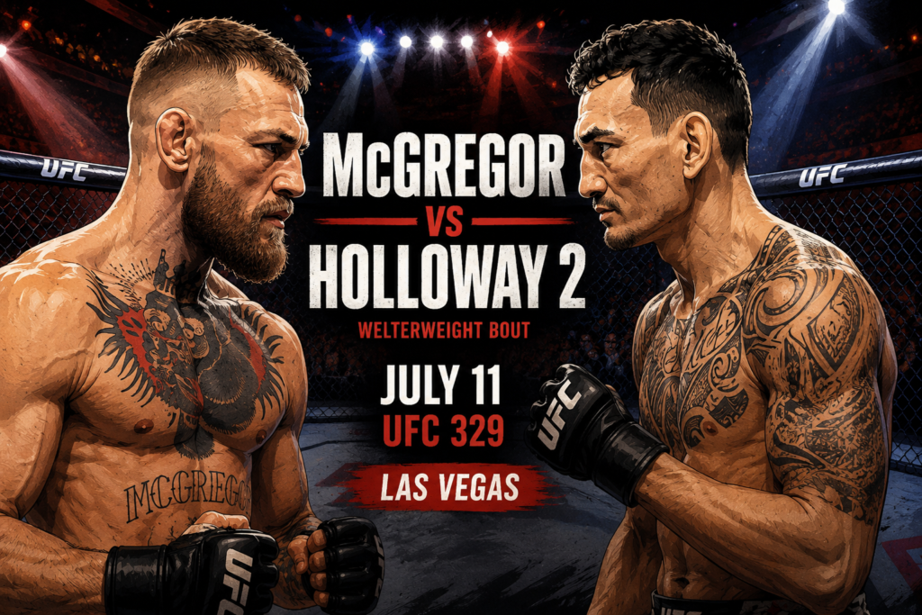 Conor McGregor vs Max Holloway en el regreso del irlandés a UFC
