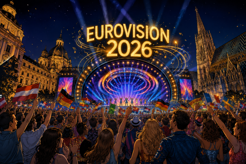 Eurovisión 2026 en Viena como sede oficial del festival