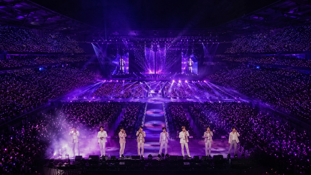 BTS Madrid 2026 concierto multitudinario en el estadio Metropolitano