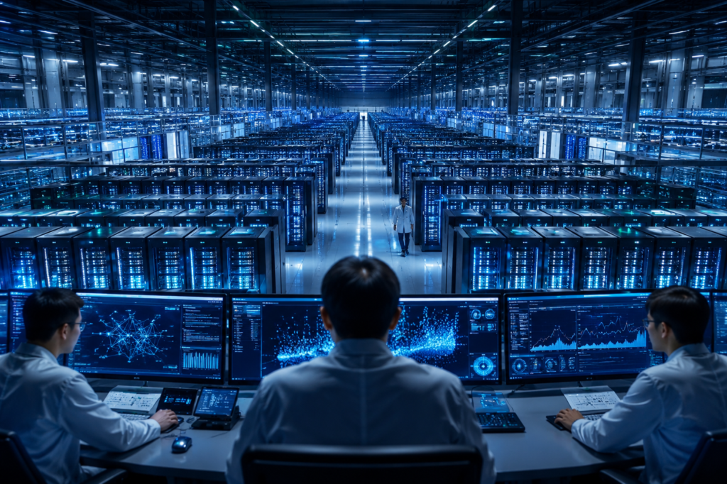 infraestructura de inteligencia artificial en China 2026