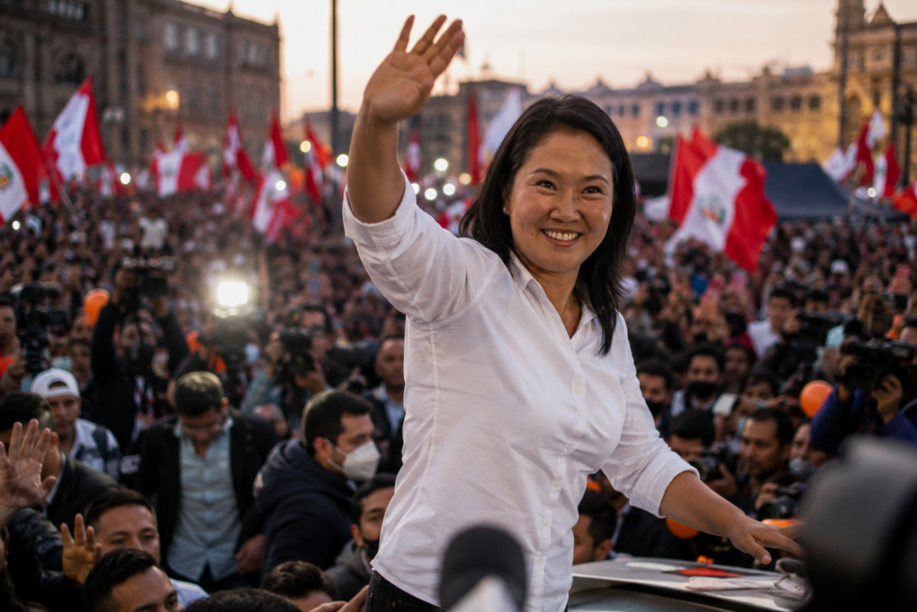 crisis electoral Perú 2026 con Keiko Fujimori cerca de la presidencia