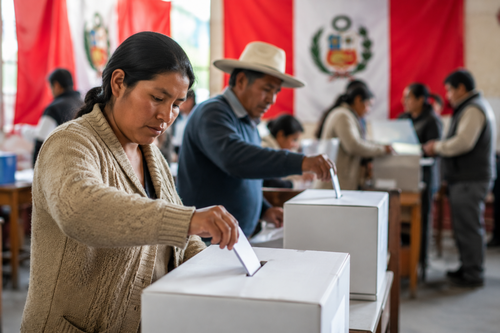 Elecciones Perú 2026 durante la segunda vuelta presidencial keiko fujimori vs sanchez
