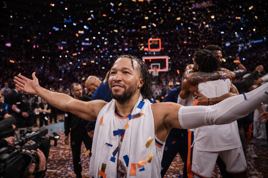 Knicks campeones NBA 2026 celebran el título con Jalen Brunson MVP