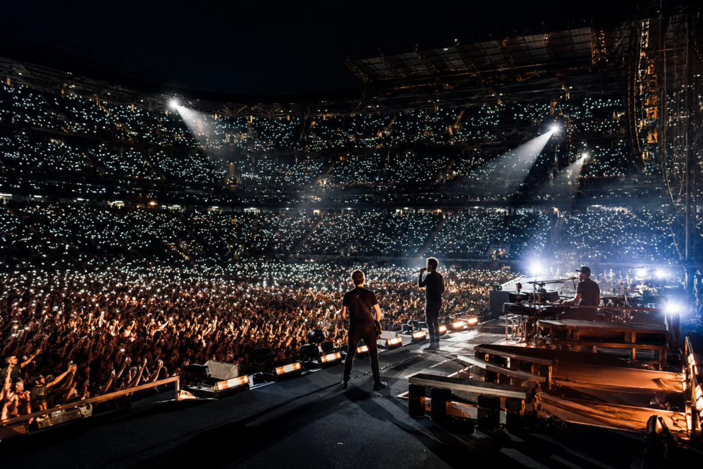 Linkin Park Madrid 2026 durante un concierto multitudinario