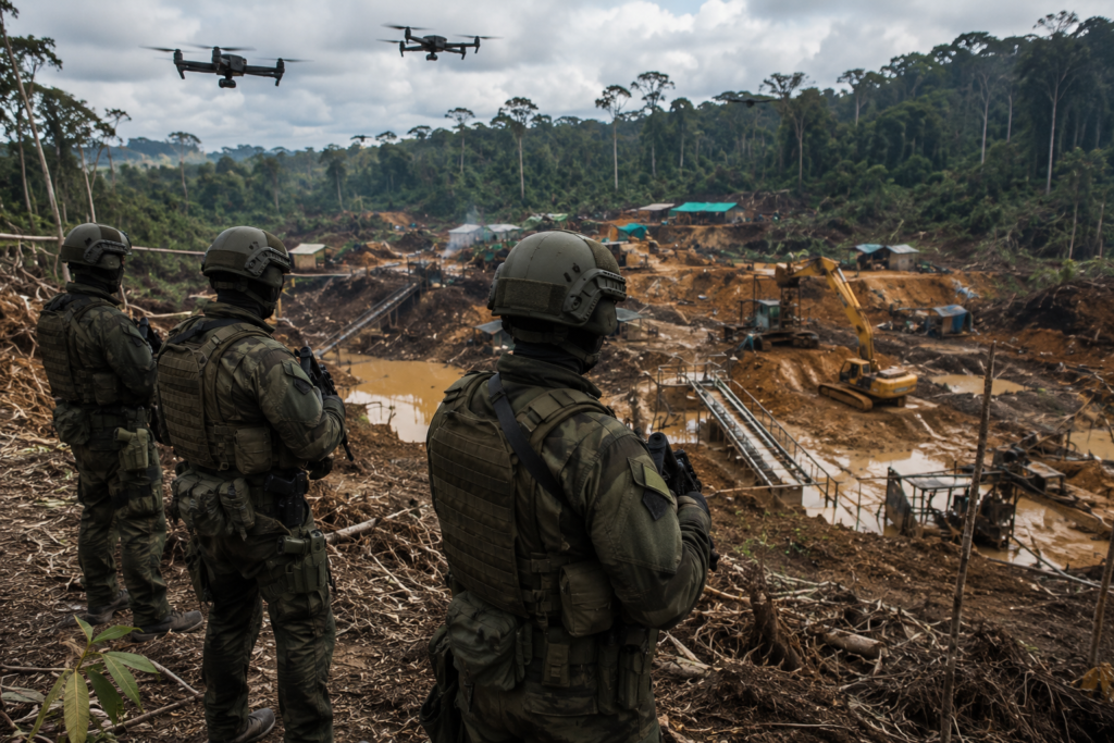 minería ilegal Venezuela operación militar en el Arco Minero del Orinoco