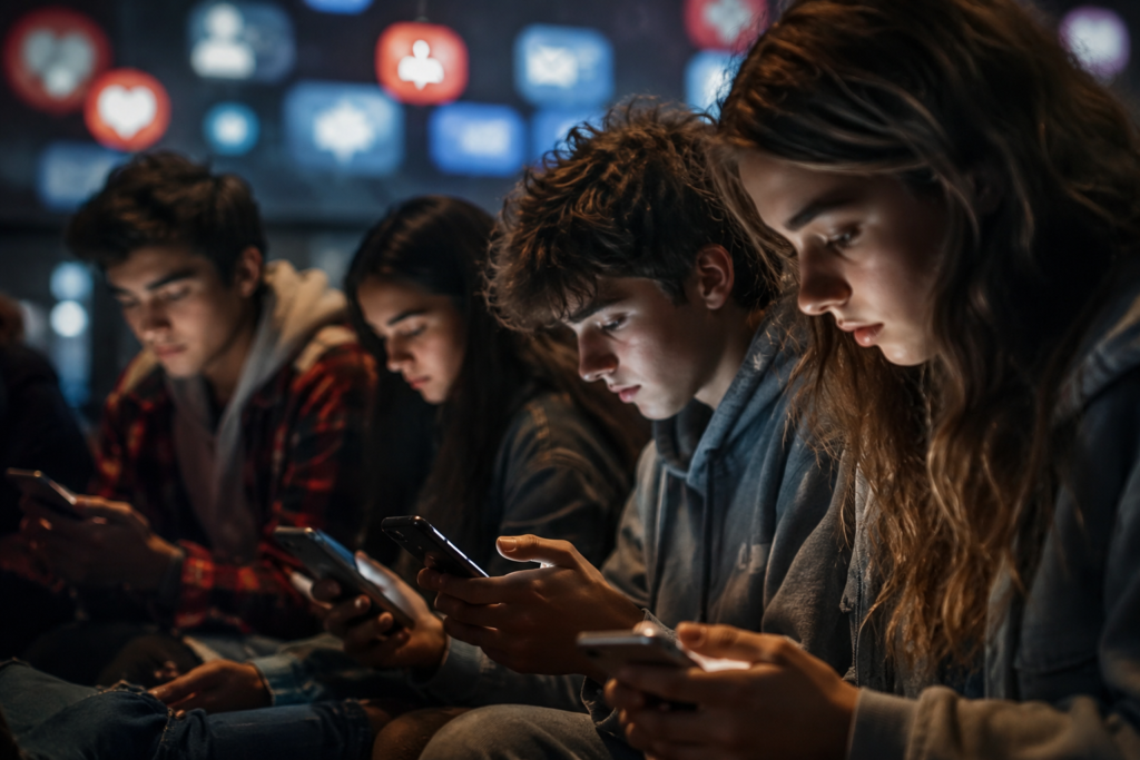 redes sociales menores de 16 años nueva ley de Canadá
