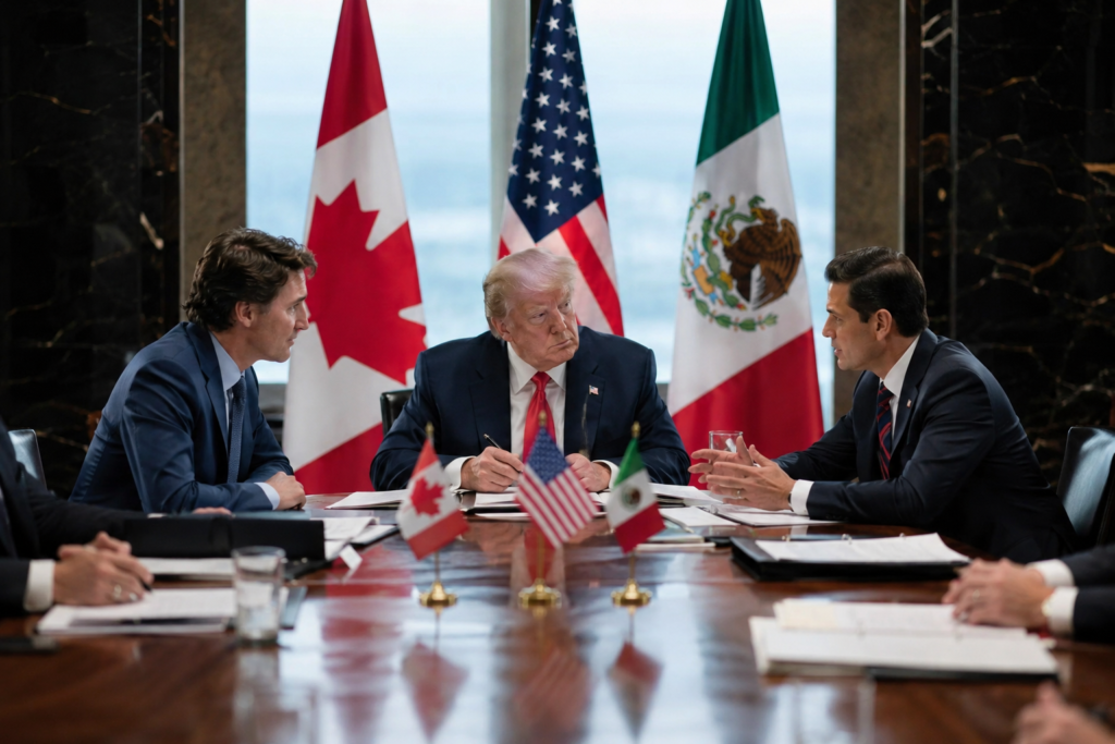 renovacion del T-MEC 2026 entre Canadá Estados Unidos y México
