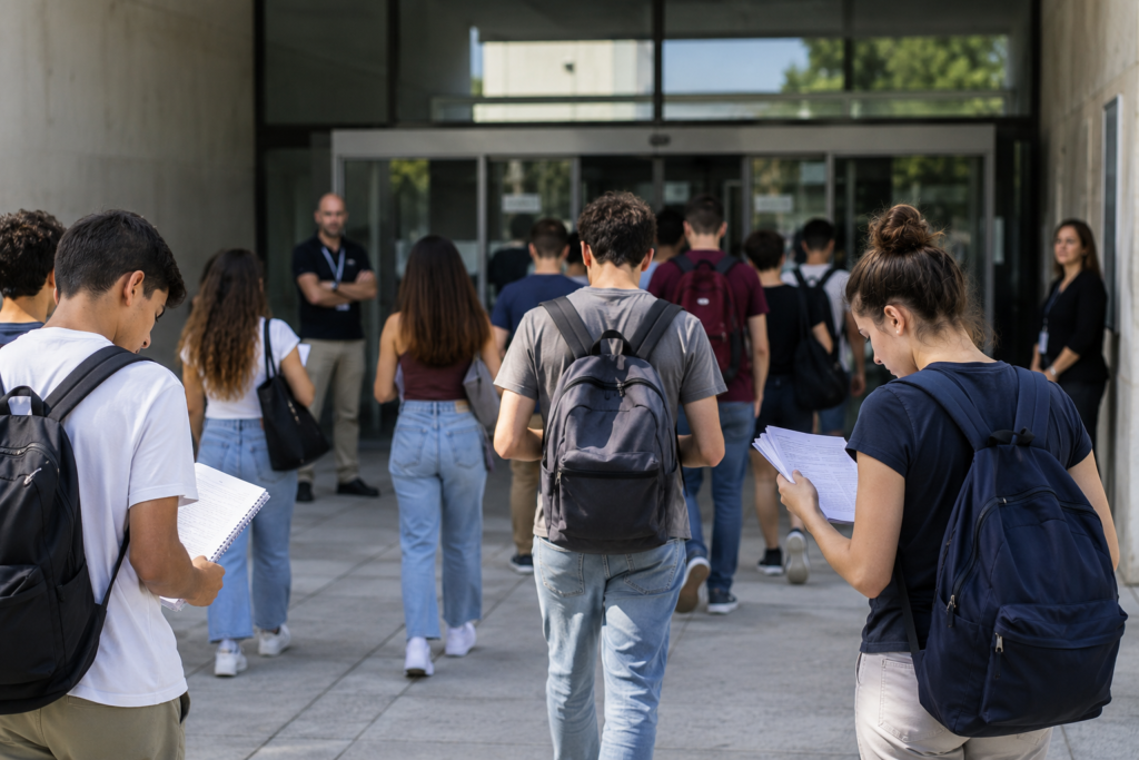 Estudiantes realizan la Selectividad 2026 en España