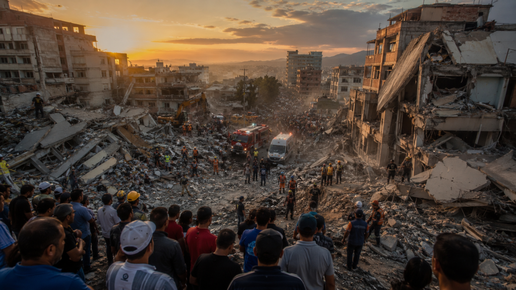 terremoto en Venezuela 2026 equipos de rescate entre escombros