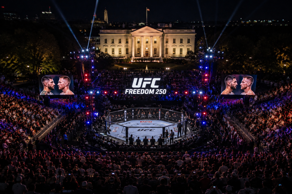 topuria-gaethje-cara-a-cara-casa-blanca
