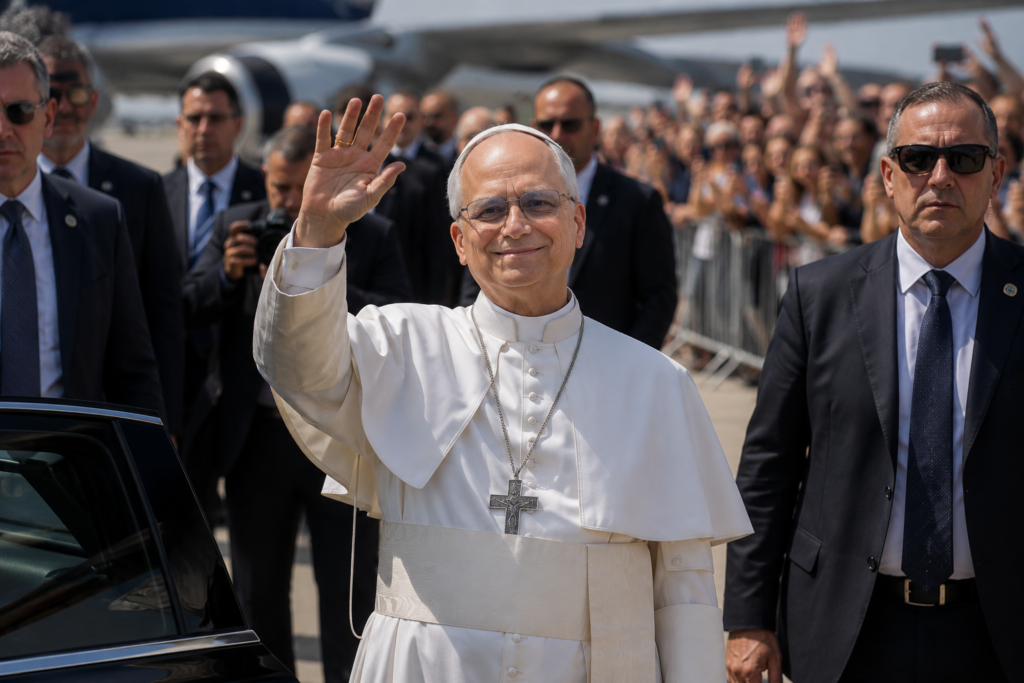Visita del Papa León XIV a España con fuerte despliegue de seguridad