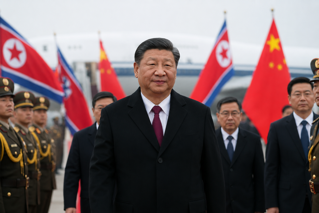 Visita de Xi Jinping a Corea del Norte en un momento de tensión nuclear en Asia