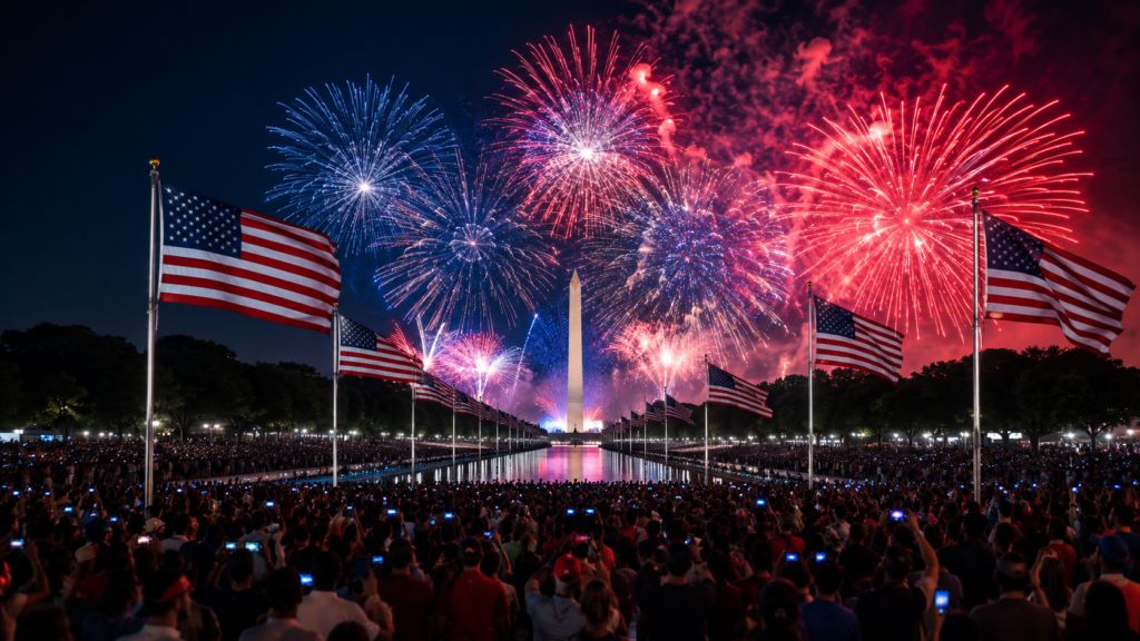 250 aniversario de la independencia de Estados Unidos en Washington