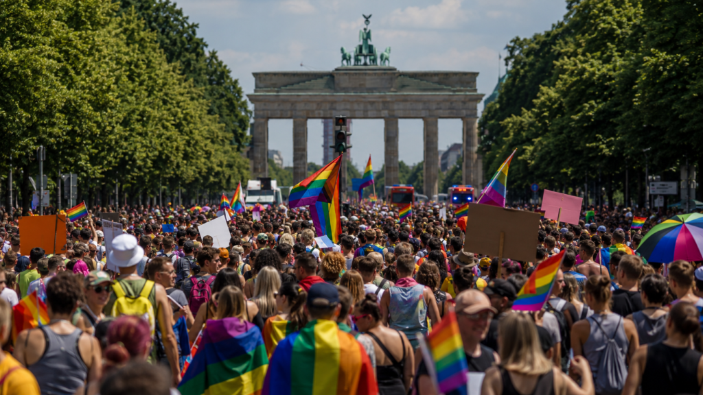 Ataque en el Orgullo de Berlín durante la marcha de 2026