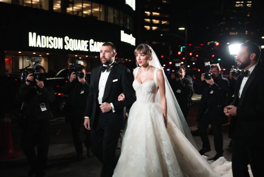 Boda Taylor Swift Travis Kelce en Madison Square Garden de Nueva York