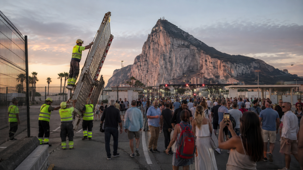 Caída de la Verja de Gibraltar tras la entrada en vigor del acuerdo de 2026