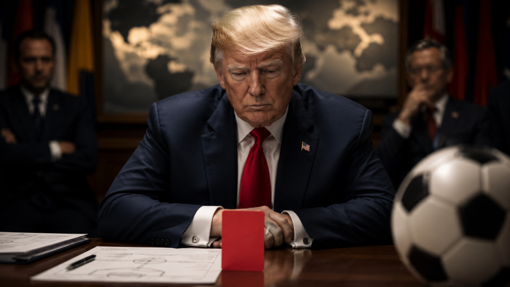 Trump tarjeta roja Balogun durante la polémica decisión de la FIFA en el Mundial 2026