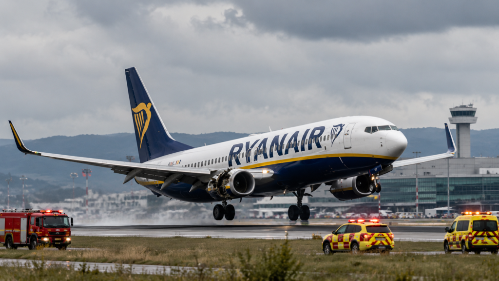 Boeing 737 tras el incidente de Ryanair en Grecia investigado por Estados Unidos
