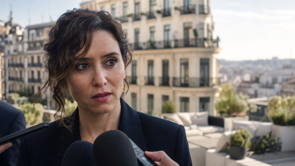 Ático de Ayuso a la venta por 6,7 millones de euros en Chamberí