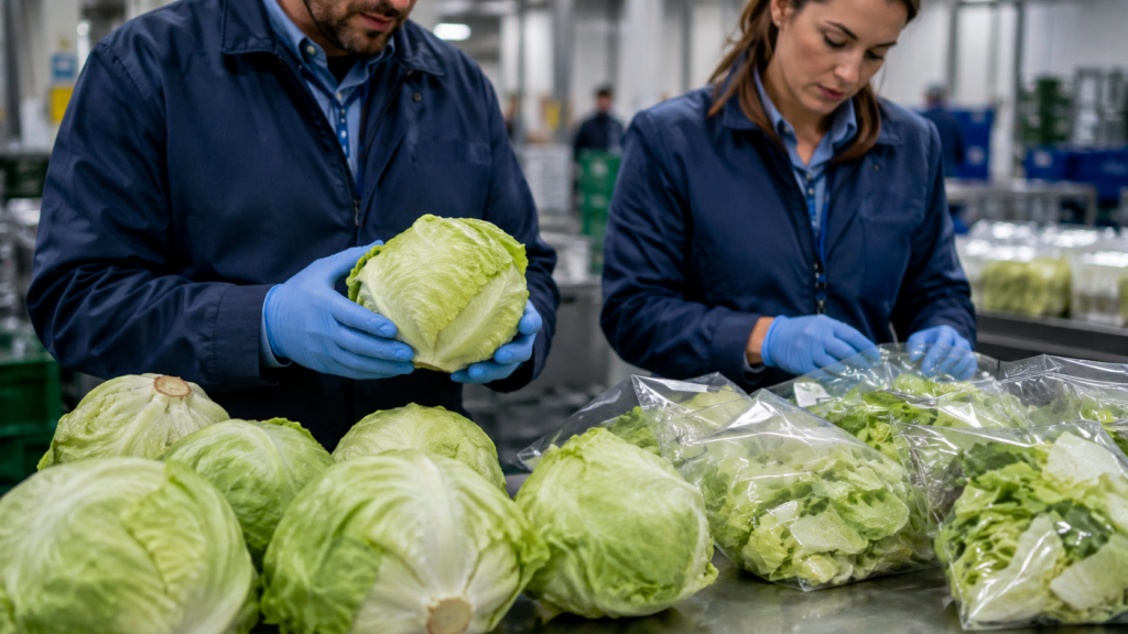 Brote de lechuga iceberg en Estados Unidos relacionado con miles de casos de Cyclospora
