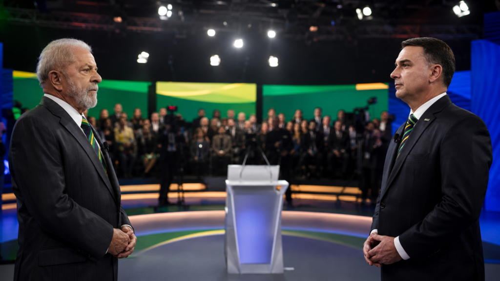 Elecciones en Brasil 2026 con Lula da Silva y Flávio Bolsonaro como principales candidatos