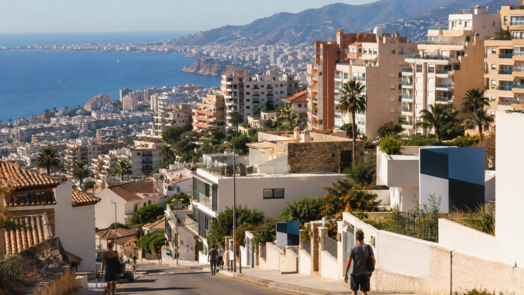 Precio de la vivienda en la costa española 2026 con urbanizaciones junto al Mediterráneo