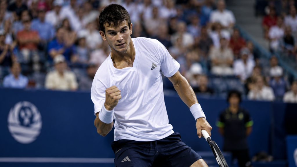 Rafa Jódar en Montreal 2026 tras alcanzar los octavos del Masters 1000