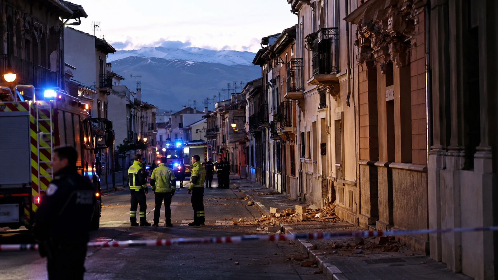 Terremoto en Granada hoy de magnitud 5 con epicentro en Alhendín y daños materiales