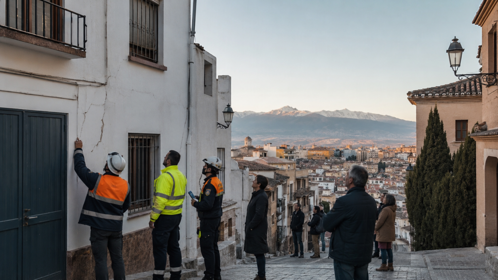 Terremotos en Granada durante la serie sísmica de agosto de 2026