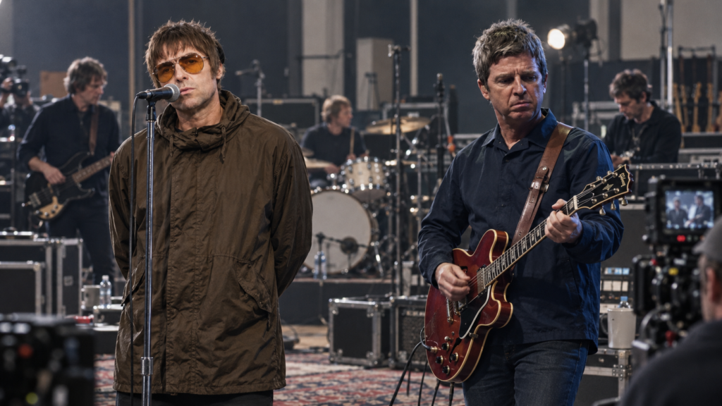 Documental de Oasis 2026 con Liam y Noel Gallagher durante su gira de regreso