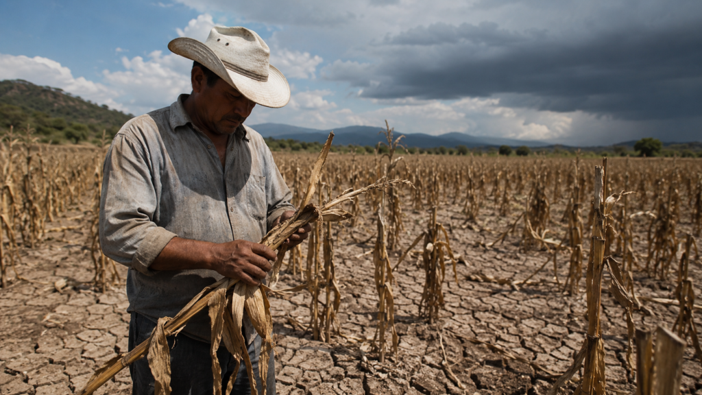 El Niño 2026 en América Latina provoca sequía y pérdidas agrícolas en Centroamérica