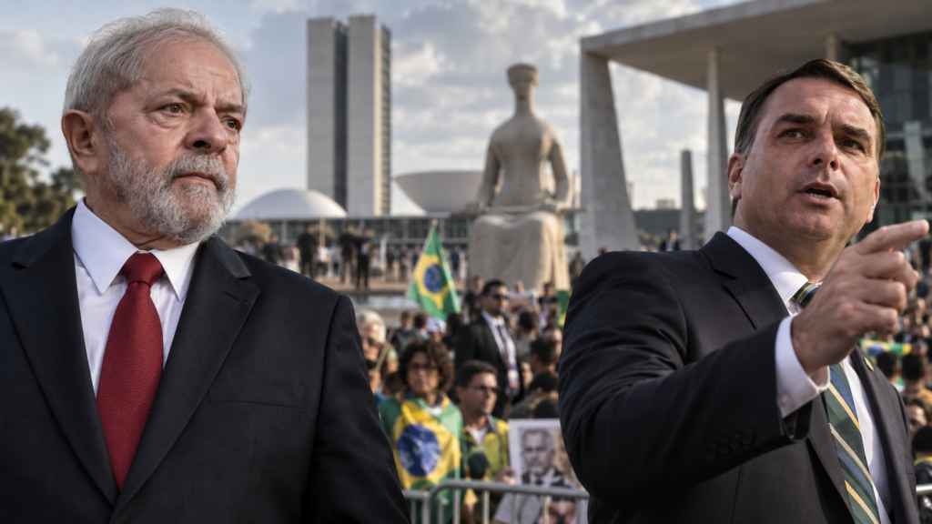 Elecciones de Brasil 2026 con Lula y Flávio Bolsonaro en plena campaña presidencial