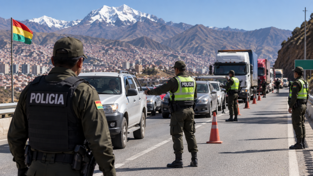 Estado de excepción en Bolivia ante el riesgo de nuevos bloqueos en 2026