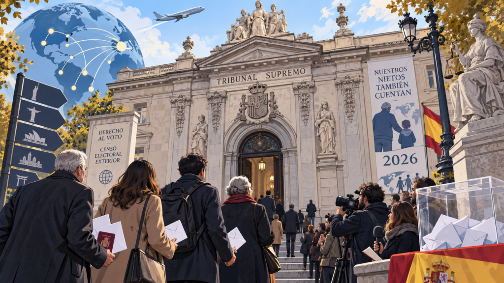 Ley de nietos y derecho al voto tras la decisión del Tribunal Supremo en 2026