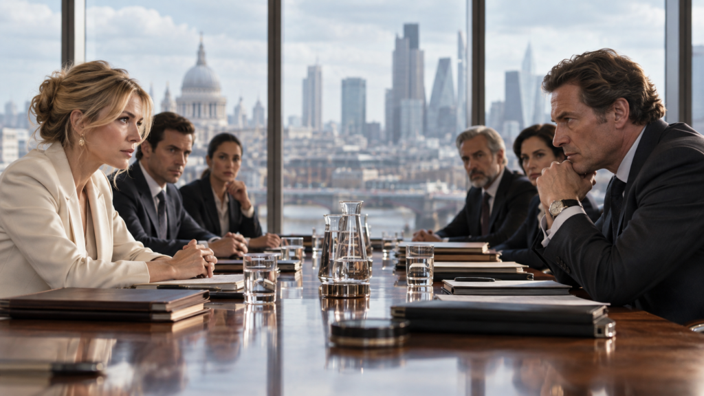 Serie WAR con Sienna Miller y Dominic West en un drama legal