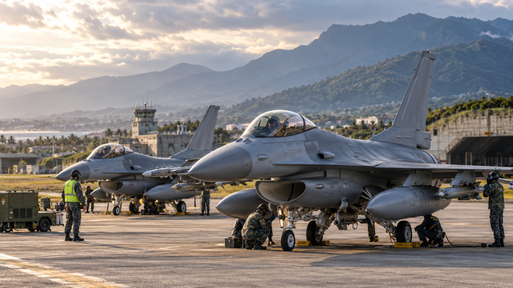 F-16 Block 70 de Taiwán tras la llegada de los primeros cazas en 2026
