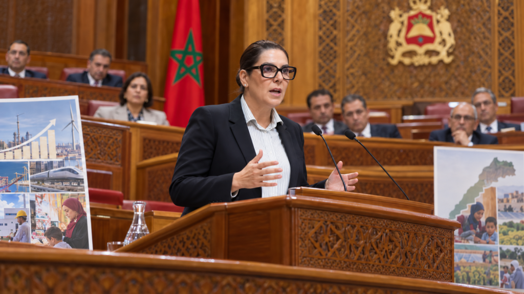 Fatima Ezzahra El Mansouri presenta el programa del nuevo Gobierno de Marruecos