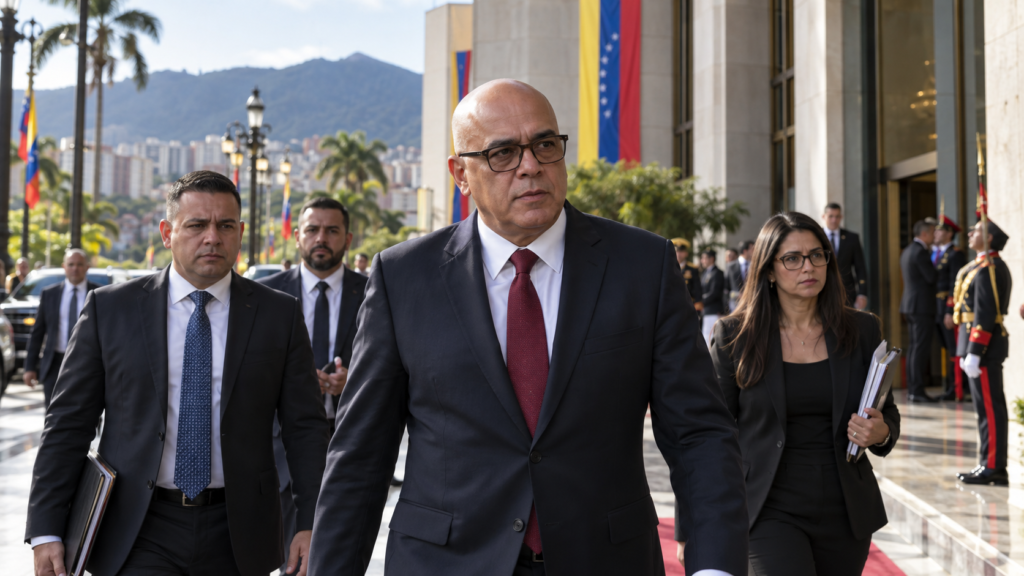 Sanciones a Jorge Rodríguez levantadas por Estados Unidos en Venezuela