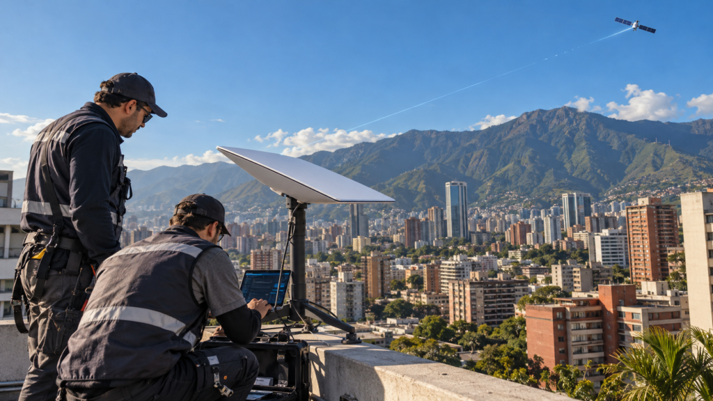 Starlink en Venezuela tras la autorización del servicio de internet satelital